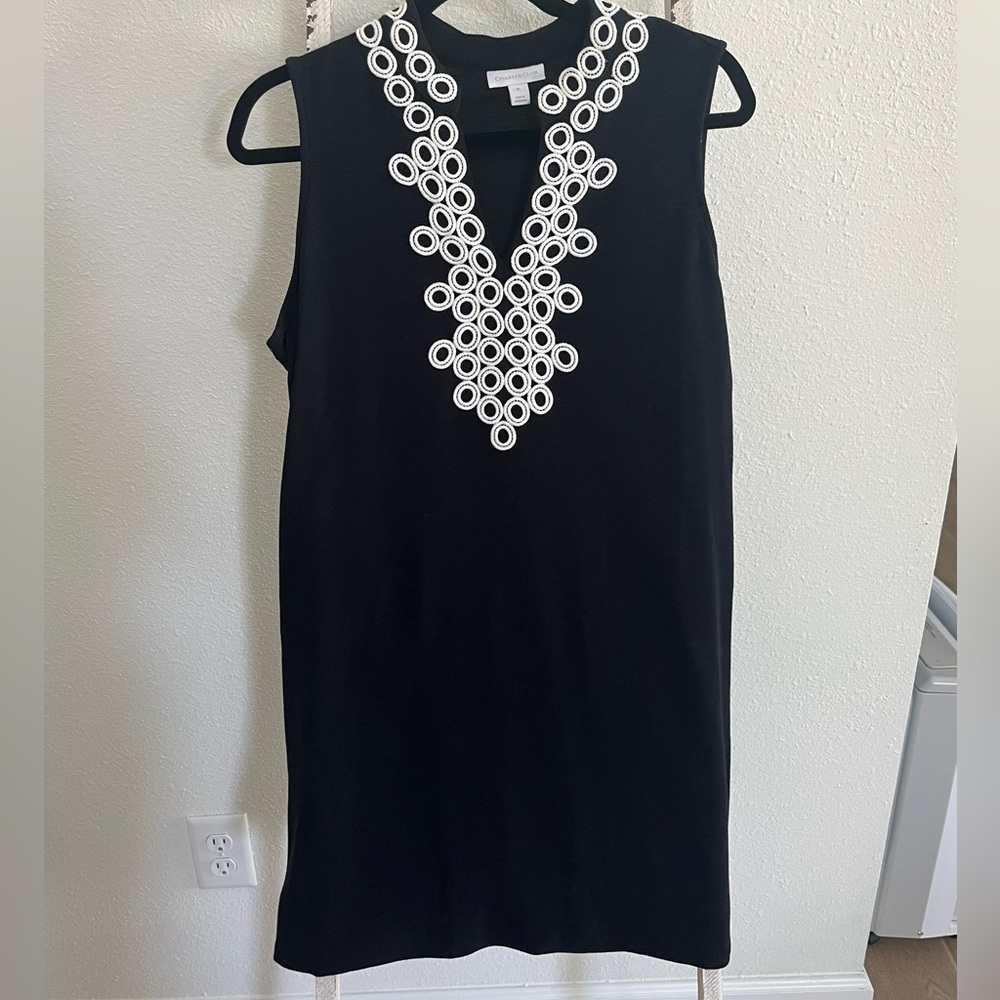 Sleeveless Charter Club knee-length dress